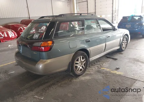2002 Subaru Legacy из США, поврежденный, VIN 4S3BH665027608733